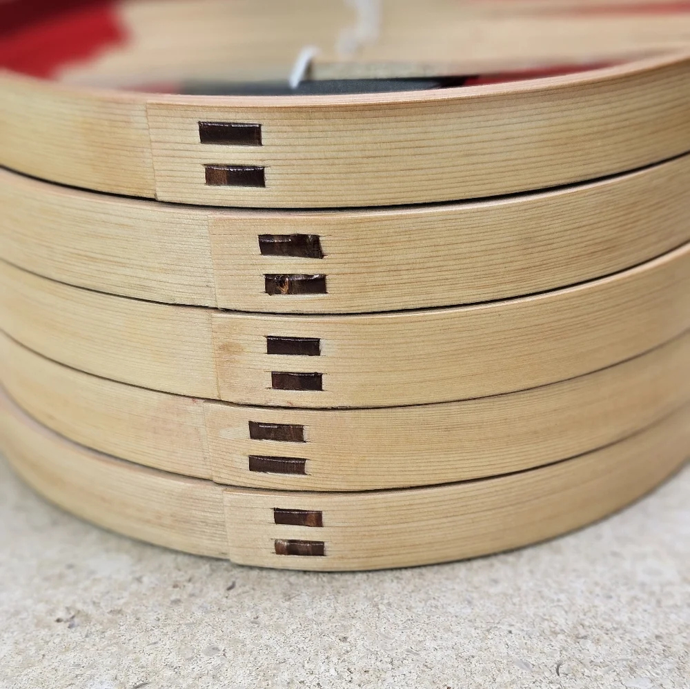 Magewappa KURIKYU Bentwood Japanese Small Wooden Plates Set of 5 W/Forks…